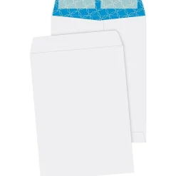 New Quality Park Redi-Strip Catalog Envelope, 9" x 12", White, 100/Box (QUA41415)