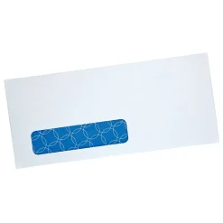 Best Quality Park Redi-Strip Security Tinted #10 Business Window Envelopes, 4 1/8" x 9 1/2", White Wove, 500/Box (90119)