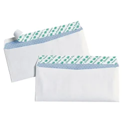 Discount Quality Park Redi-Strip Security Tinted #10 Envelopes, 4-1/8" x 9-1/2", White, 30/Box (QUA69112)