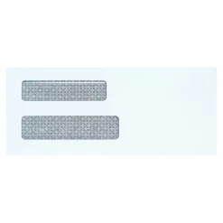 Online Quality Park Self Seal Security Tinted #8 Double Window Envelopes, 3 5/8