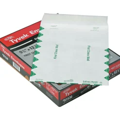 Sale Quality Park Survivor First Class Tyvek Self Seal Catalog Envelope, 9 1/2" x 12 1/2", White, 100/Box (QUAR1530)