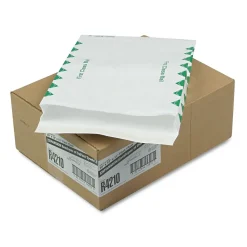 Clearance Quality Park Survivor Tyvek Self Seal Catalog Envelope, 10" x 15", White, 100/Carton (QUAR4450)