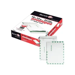 Online Quality Park Tyvek Survivor Self Seal Catalog Envelopes, 10