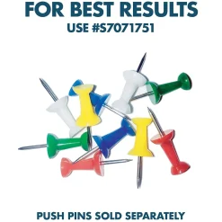 Bulletin*Quartet Cork Enclosed Bulletin Board, Aluminum Frame, 3'H x 6'W (2366)