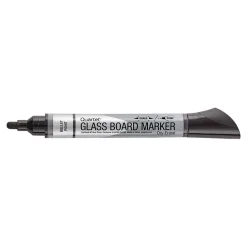 Markers|Quartet Glass Board Dry Erase Markers, Bullet Tip, Assorted, 4/Pack (79552)