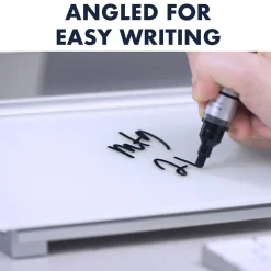 Dry Erase*Quartet Glass Dry-Erase Whiteboard, 0.5' x 1.5' (GDP186)