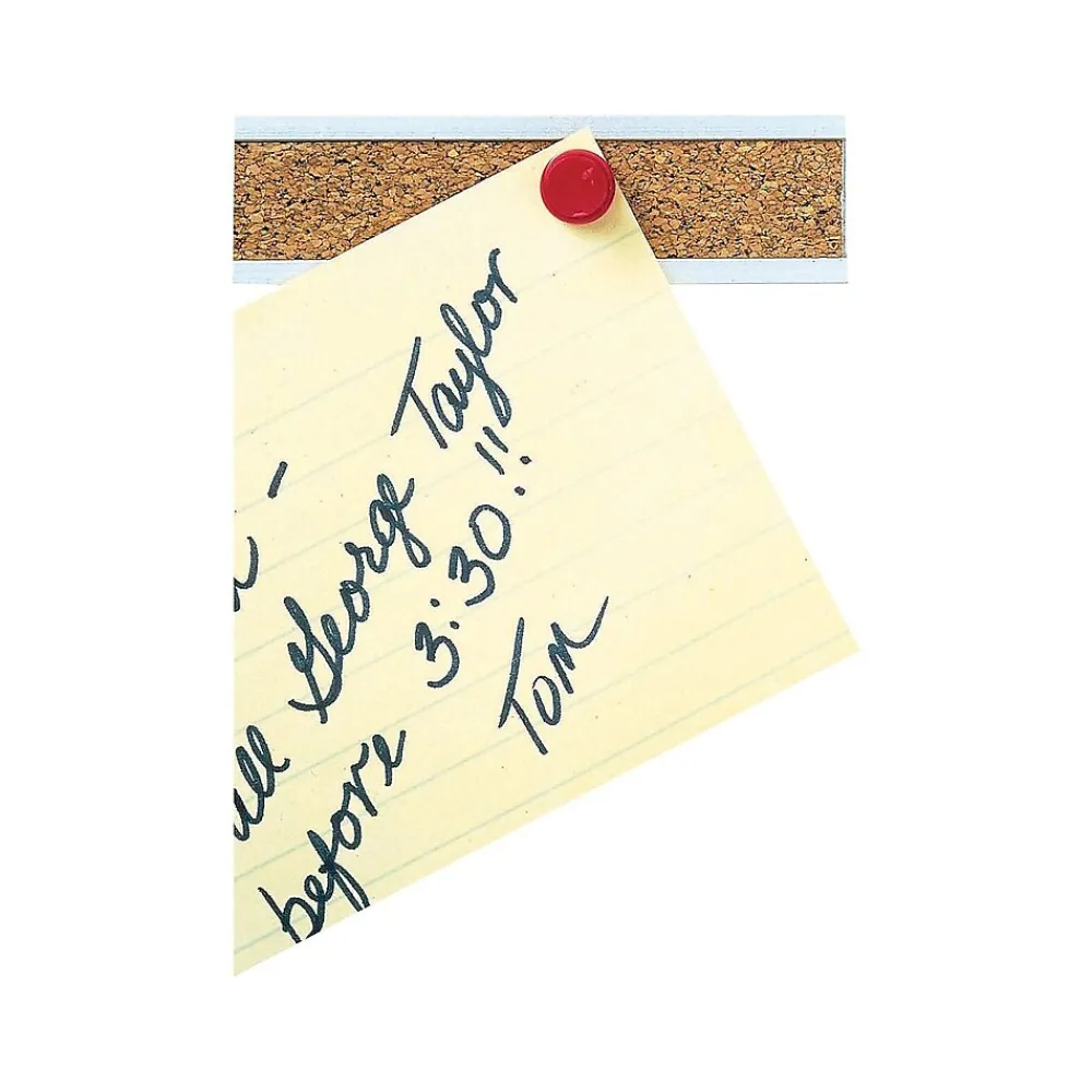 Bulletin*Quartet I Cork Bar, 1"H x 36"W, Aluminum Frame (2005)