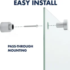 Dry Erase*Quartet Infinity Glass Dry-Erase Whiteboard, 6' x 4' (G7248F)