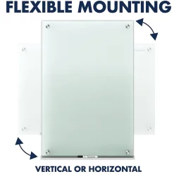 Dry Erase*Quartet Infinity Glass Dry-Erase Whiteboard, 8' x 4' (G9648F)