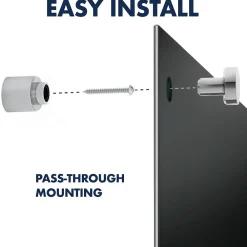 Dry Erase*Quartet Infinity Magnetic Glass Dry-Erase Whiteboard, Black, 8' x 4' (G9648B)