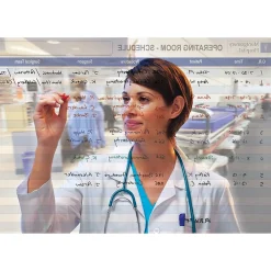 Dry Erase*Quartet InView Total Erase Dry-Erase Whiteboard, Steel Frame, 3' x 2' (72982)