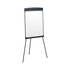Dry Erase*Quartet Magnetic Easel, 70", Graphite Metal (67E)
