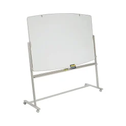 Dry Erase*Quartet Reversible Total Erase Dry-Erase Whiteboard, Steel Frame, 6' x 4' (3640TE)