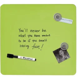 Dry Erase*Quartet Tin Dry-Erase Board, 1' x 1', Assorted Colors (TSQ1212A)