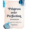 Journals|Quarto Progress Over Perfection Productivity Guided Journal, 6.65" x 9", College Ruled, Blush, 160 Pages (9781631068652)