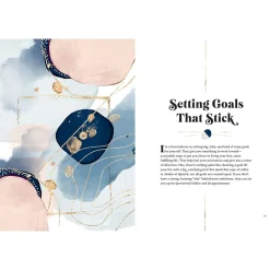 Journals|Quarto Progress Over Perfection Productivity Guided Journal, 6.65" x 9", College Ruled, Blush, 160 Pages (9781631068652)