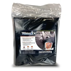 Quick Dam Universal Water Curb, Flood Control, 6.5" x 5', 1/Pack (QDWC65)