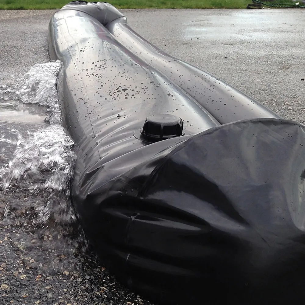 Quick Dam Universal Water Curb, Flood Control, 6.5" x 5', 1/Pack (QDWC65)