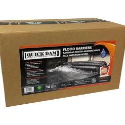 Quick Dam Water Flood Barrier, 60", Up to 4 Gal., 16/Box (QD65-16)