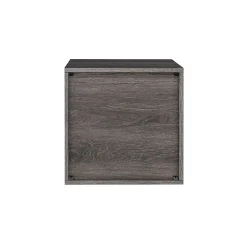 Storage Cabinets*QUUBs 15.75" Storage Cabinet with 1 Shelf, Weathered Gray (G115002100)