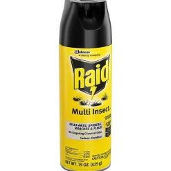 Raid Multi Insect Killer, Indoor/Outdoor Aerosol Spray, 15 oz. (300819)