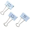 Clips & Fasteners|Rapesco Small Binder Clips, Powder Blue, 100 Clips/Pack (1350-5)
