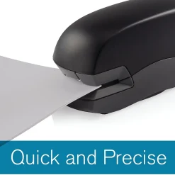 Staplers|Rapid Fixativ 20EX Automatic Electric Desktop Stapler, 20 Sheet Capactiy, Black (73126)