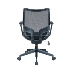 Office Chairs*RAYNOR GROUP Sharper Image Ergonomic Mesh Swivel Task Chair, Black (SI-100-BLK)