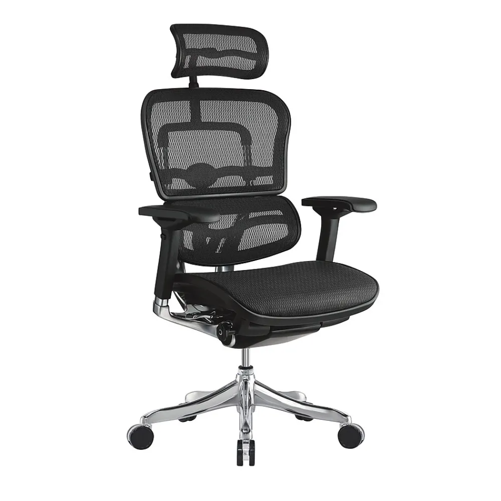 Office Chairs*Raynor Marketing Ergo elite Mesh Task Chair, Black (ME22ERGLT-BLK)