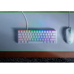 Sale Razer Huntsman Mini Gaming Keyboard, Mercury (RZ03-03390300-R3M1)