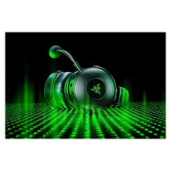 Clearance Razer Kraken V3 Pro Refurbished Wireless Noise Canceling Stereo Gaming Over-the-Ear Headset, 3.5mm, Black (RZ04-03460100-R3U1)