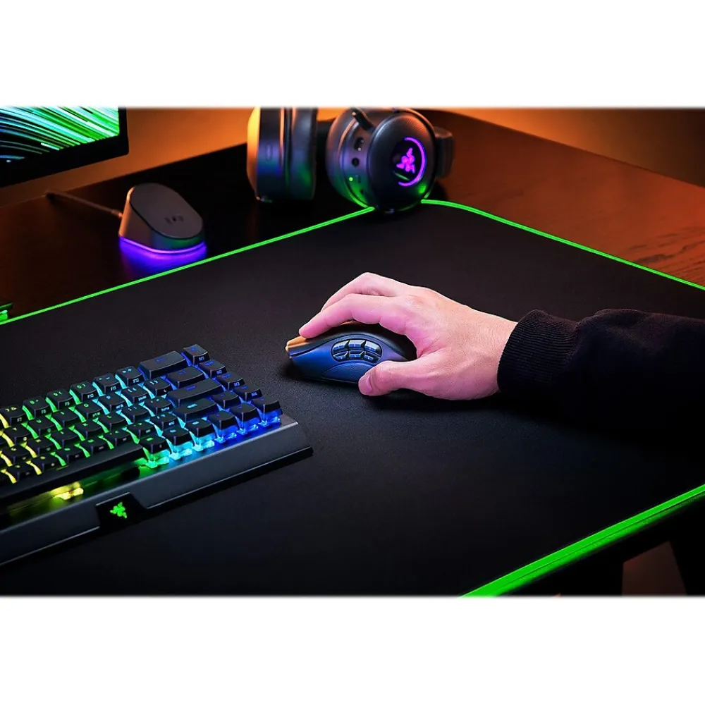 Discount Razer Naga V2 Pro Wireless Optical Gaming Mouse, Black (RZ01-04400100-R3U1)