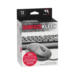 SurfaceKleen Premoistened Cleaning Wipes, 5" x 5", Unscented, 72/Box (RR15109)<Read Right Discount