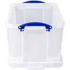File Storage|Really Useful Box Locking File Totes, Letter/Legal Size, Clear (32CL)