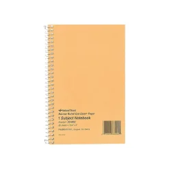Subject Notebooks|Rediform Brown Board Cover 1-Subject Notebooks, 5