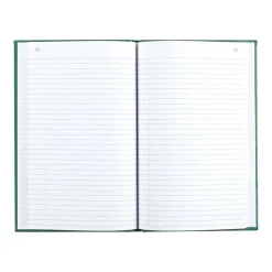 Accounting & Record Journals*Rediform Emerald Series Record Book, 6.25"W x 9.63"H, Green, 100 Sheets/Book (56521)