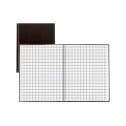 Notebooks|Rediform Executive and Journals 1-Subject Professional Notebooks, 7.25" x 9.25", Quad, 96 Sheets, Black (A9Q)