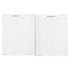 Notepads|Rediform Incoming/Outgoing Call Register, 8.5