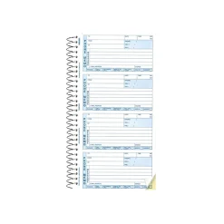Notepads|Rediform Phone Message Pad, 3" x 5", White/Blue, 100 Sheets/Pad (50076)
