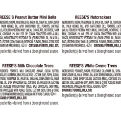 Reese's Assorted Flavored Peanut Butter Shapes Christmas Candy Bag, 35 oz (HEC95345)