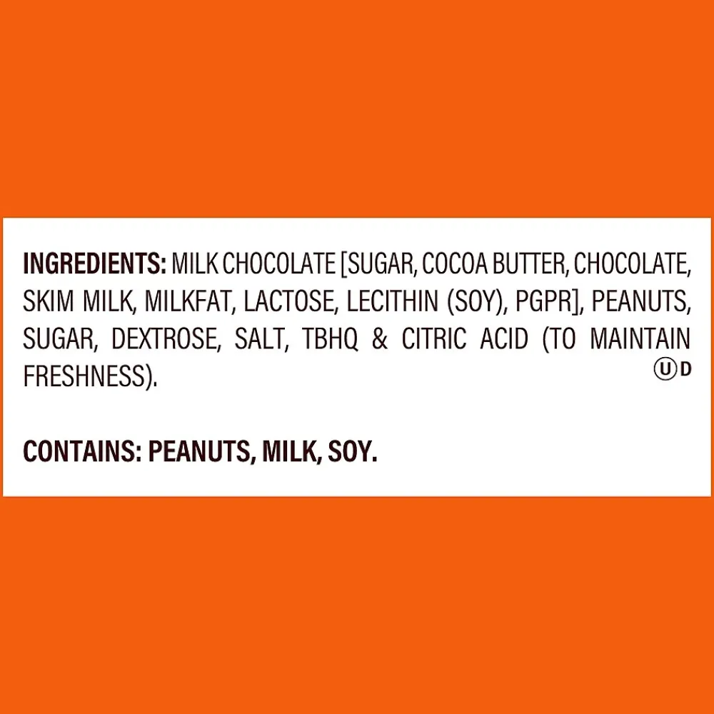 Reese's Crunchy Peanuts Miniature Cups Pouch, 9.6 oz, 8/Pack (220-02453)