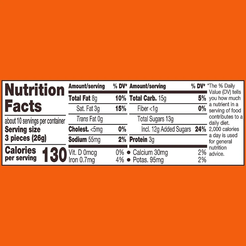 Reese's Crunchy Peanuts Miniature Cups Pouch, 9.6 oz, 8/Pack (220-02453)