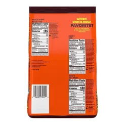 Reese's Milk Chocolate Peanut Butter Assortment Snack Size Candy, Individually Wrapped, 32.06 oz, Bulk Party Bag (3400093922)