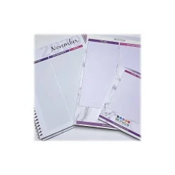 Notepads|RE-FOCUS THE CREATIVE OFFICE Premium Legal Pad, Ruled, 8.5" x 11.75", Pink, 30 Sheets/Pad, 2 Pads (40002)