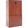 Storage Cabinets*Regency Legacy Lateral File with Stackable Storage Cabinet- Cherry