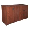 Standing Desks*Regency Legacy Stand Up Side to Side Storage Cabinet/ Lateral File- Cherry