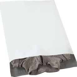 Clearance Partners Brand Returnable Poly Mailers, White, 14