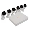 REVO America Ultra HD Audio Capable 8 Channel 2 TB NVR Surveillance System with 6 Cameras (RU82B6GA-2T)