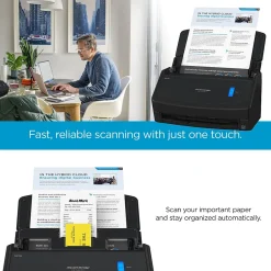 Ricoh ScanSnap IX1400 PA03820-B235 Duplex Document Scanner, Black