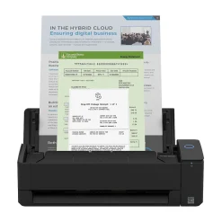 Ricoh ScanSnap IX1300 Wireless Duplex Document Scanner, Black (PA03805-B105)